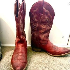 Red Cowboy Boots